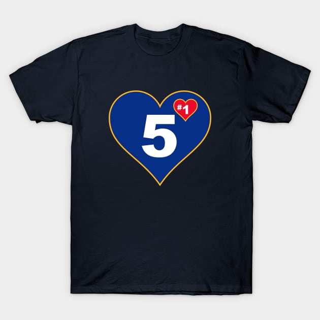 STL #1 in your heart T-Shirt by SwtPeprDesigns